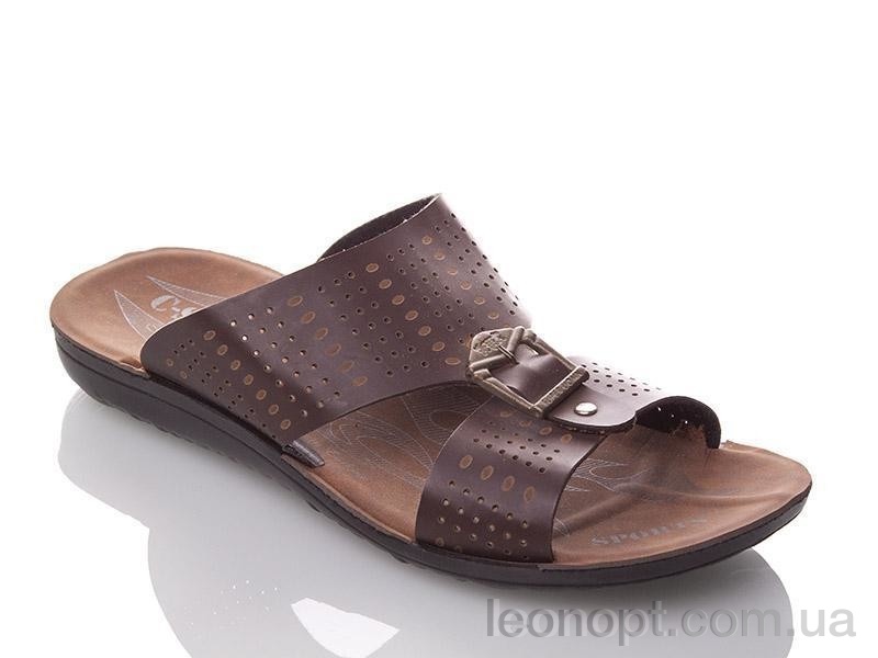 Шлепки DeMur M3830 brown