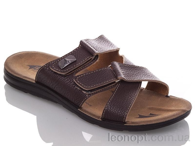 Шлепки DeMur M6842 brown