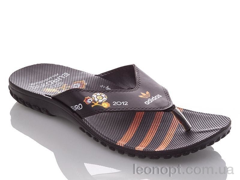 Шлепки DeMur MA black-orange V