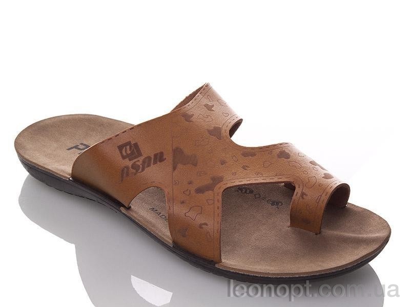 Шлепки DeMur MKamuf camel