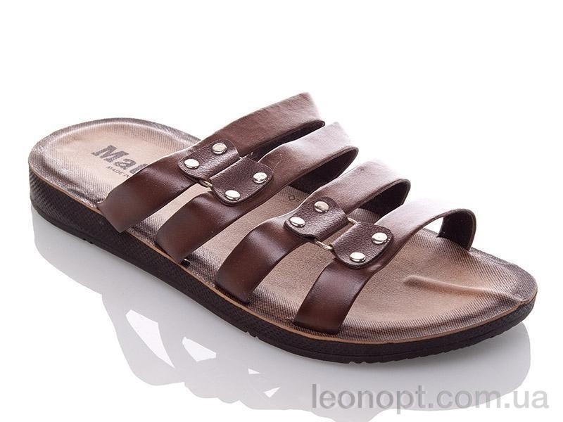 Шлепки DeMur MMatex brown