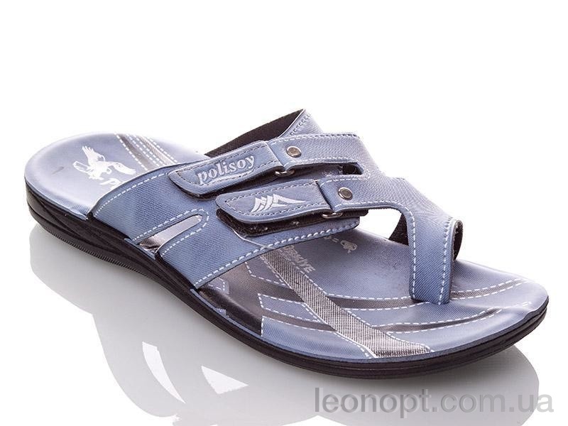 Шлепки DeMur MPolisoy L blue