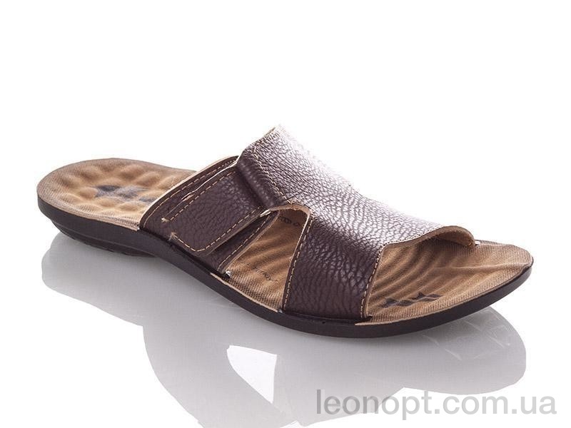 Шлепки DeMur P5321-brown