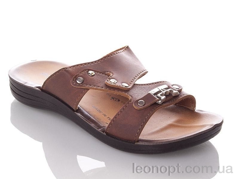 Шлепки DeMur PPolomax-A-brown