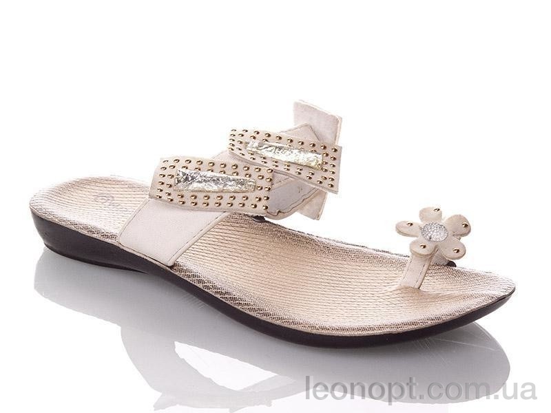 Шлепки DeMur W07200-white