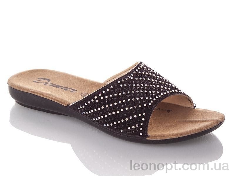 Шлепки DeMur W3050-black