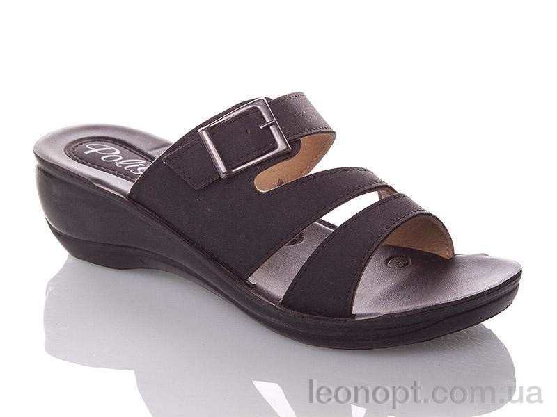Шлепки DeMur W320-black