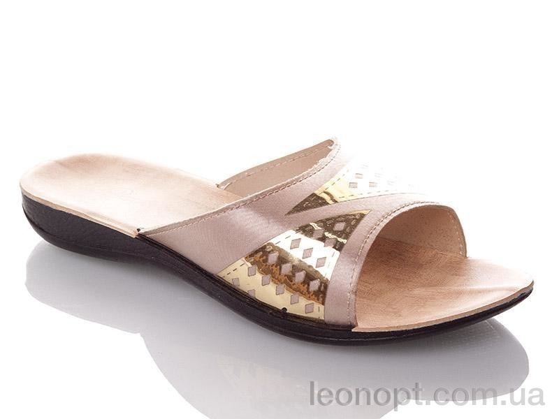 Шлепки DeMur W7149-beige