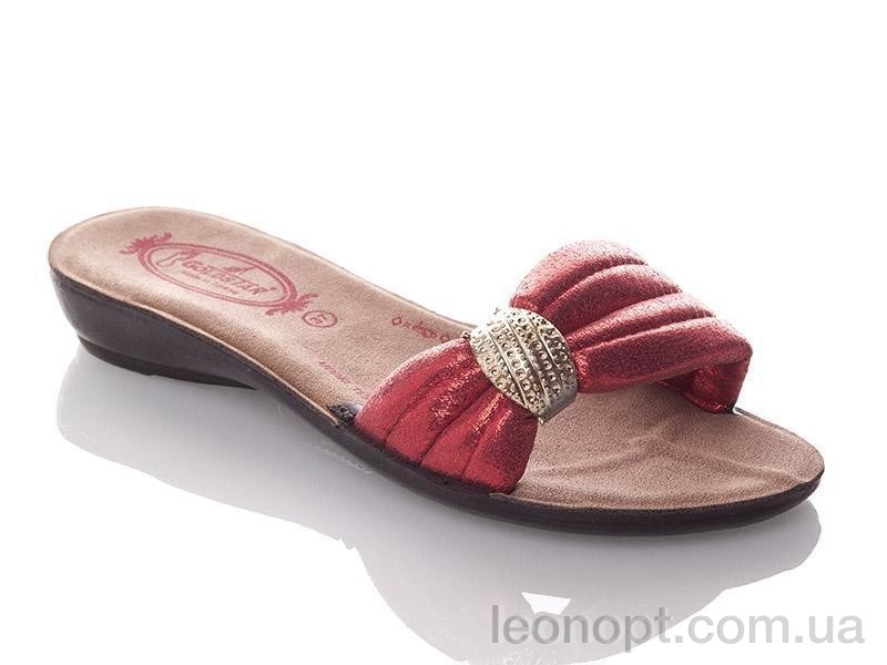 Шлепки DeMur W7152-red
