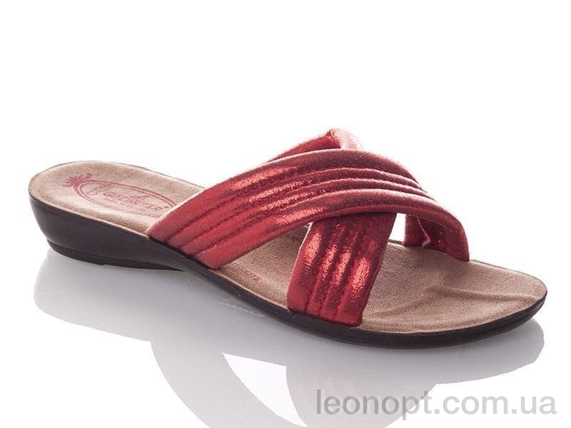 Шлепки DeMur W7153-red