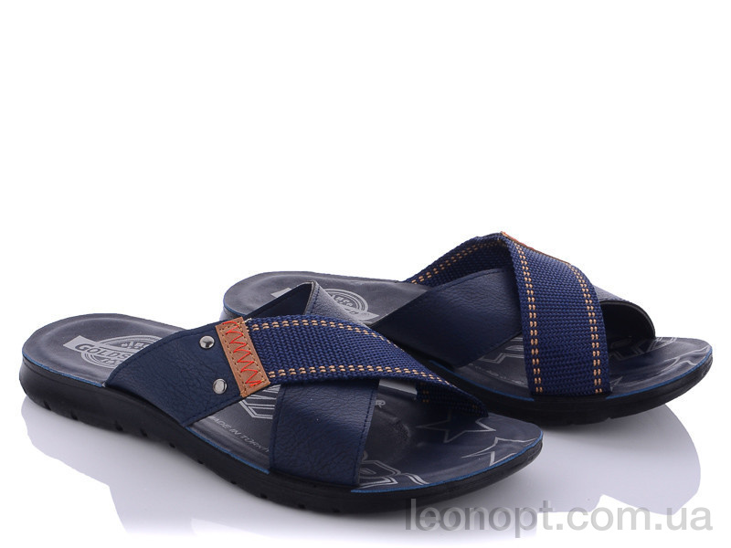 Шлепки DeMur M6125 blue