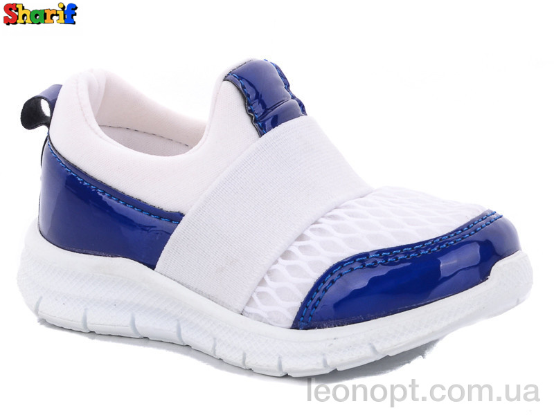 Кроссовки Sharif 19635 white-navy 22-25