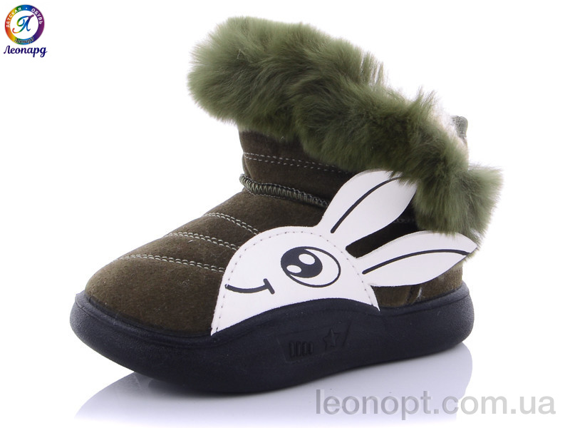 Черевики Леопард 6317-16 green