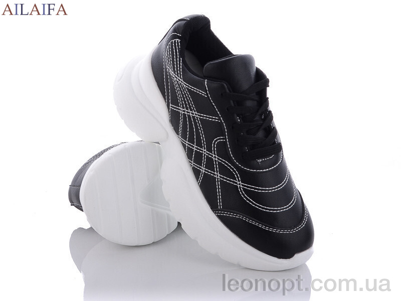 Кроссовки Ailaifa N11 white-black пена