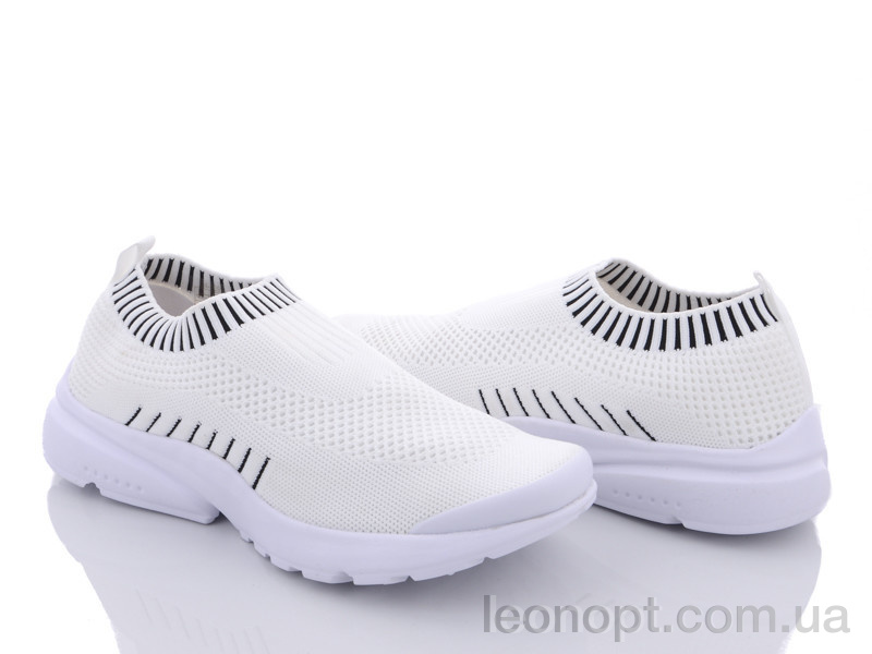 Кроссовки Violeta 24-109 white-black