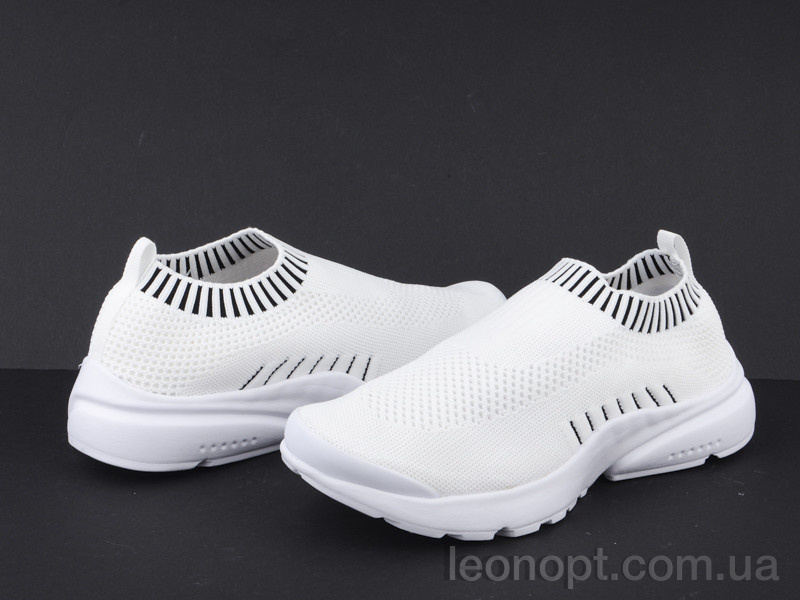 Кроссовки Violeta 24-125 white-black