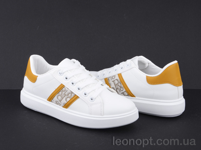 Кросівки Violeta 92-26 white-yellow