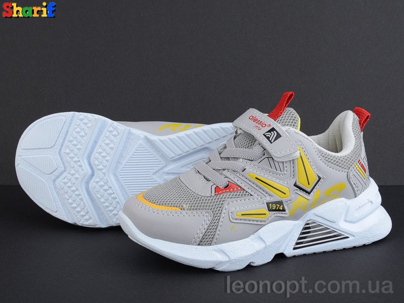 Кроссовки Sharif 049 grey-red (26-30)