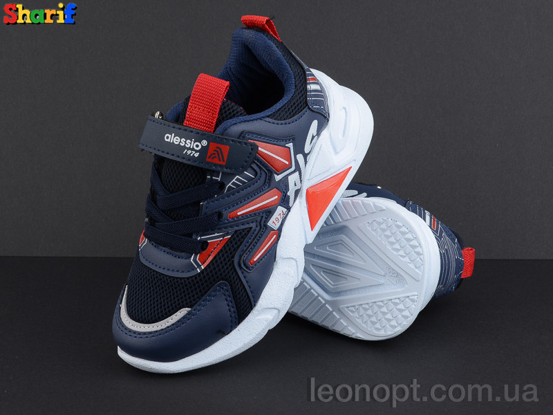 Кроссовки Sharif 049 blue-red (26-30)