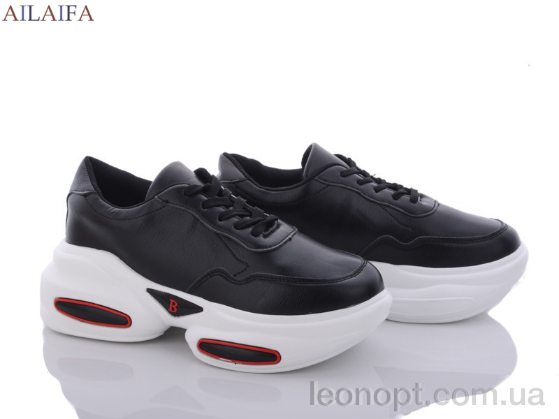 Кроссовки Ailaifa N18 white-black пена