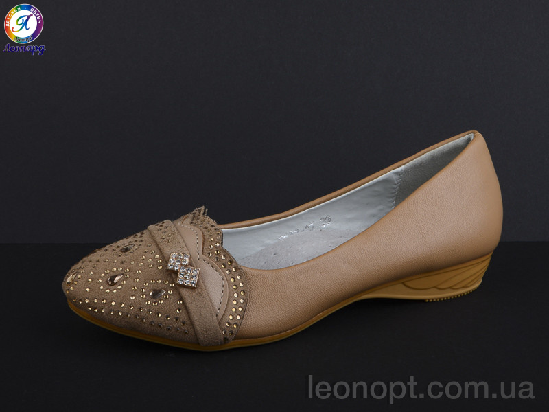Балетки Леопард 1283-A7 brown