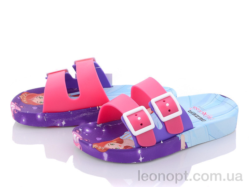Шлепки Violeta 13128 pink-lilac
