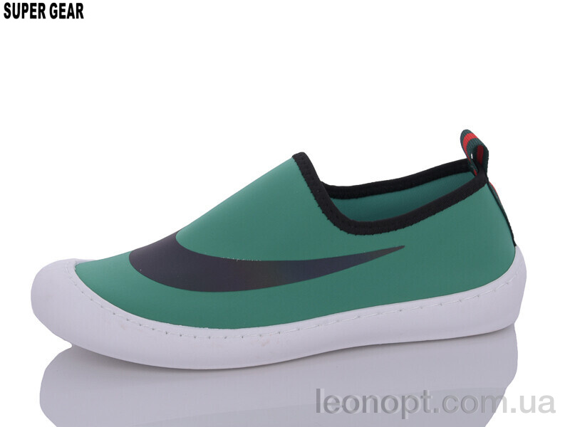 Слипоны Super Gear 5001 green