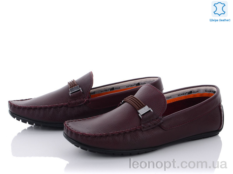 Мокасины Dan Marest 42320B bordo-bentliy