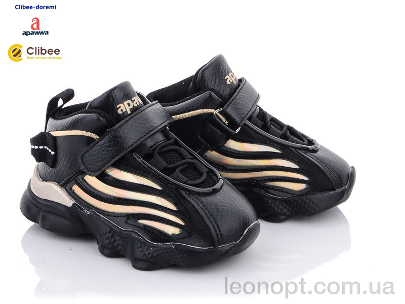 Кроссовки Clibee-Doremi DC40 black-gold