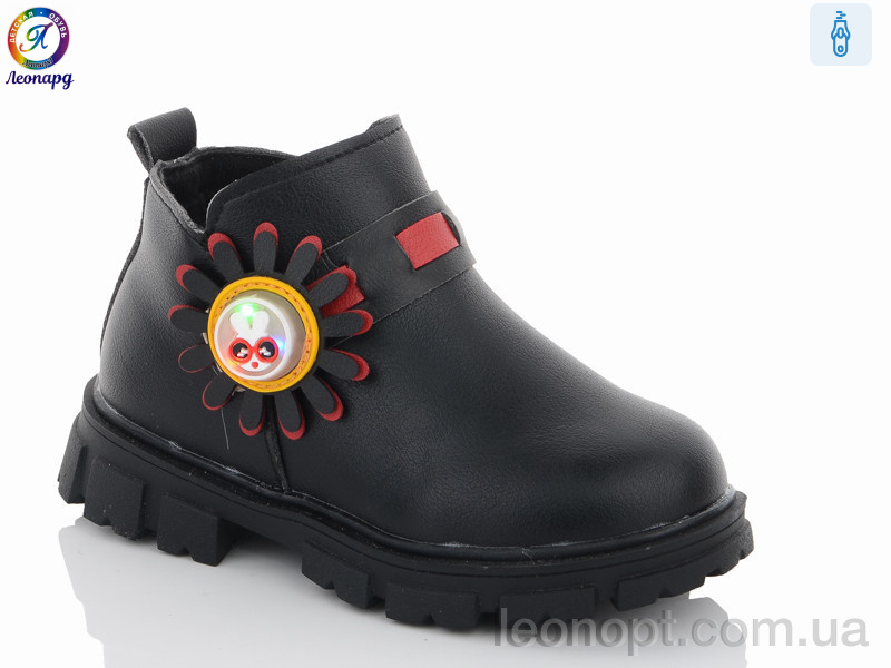 Черевики Леопард 1-C666 black