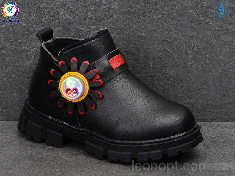 Черевики Леопард 1-C666 black