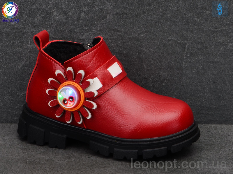 Черевики Леопард 1-C666 red