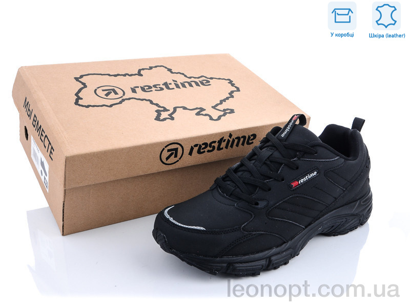 Кросівки Restime PMO21248 black_nubuck