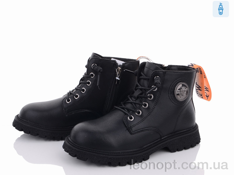 Ботинки Violeta Y108-7607 black-orange