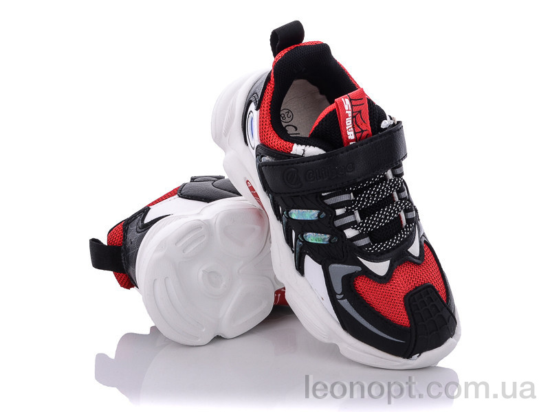 Кроссовки Цветик L317 black-red