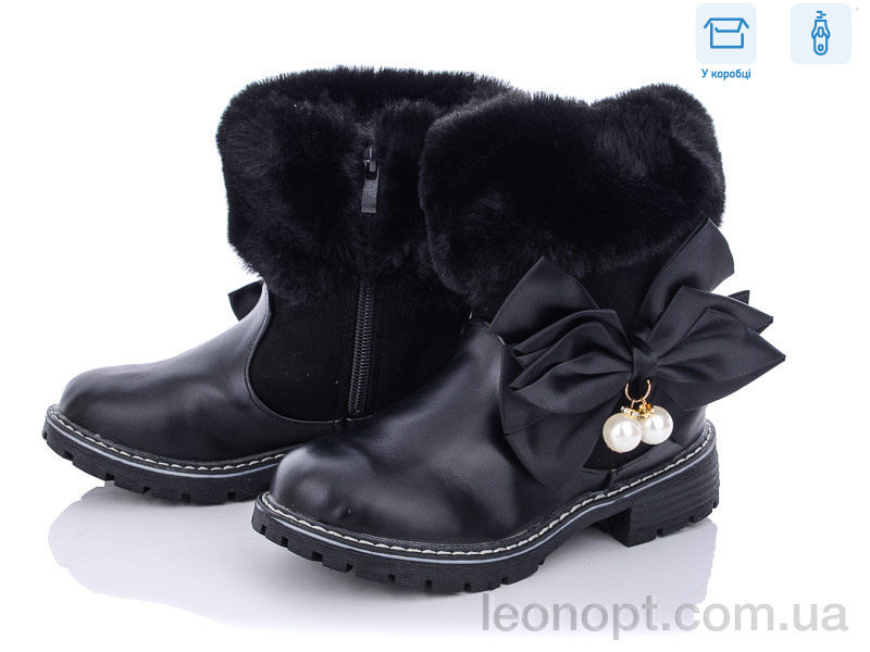 Ботинки Цветик 8982C black