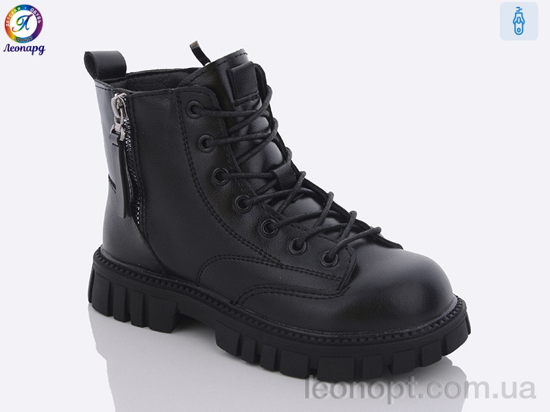 Черевики Леопард B002 black