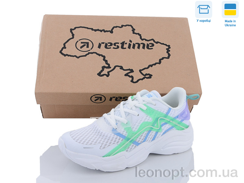 Кросівки Restime SWL22005 white-mint