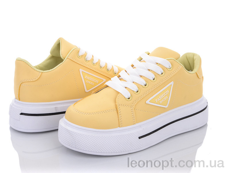 Кросівки Violeta 177-25 yellow-white
