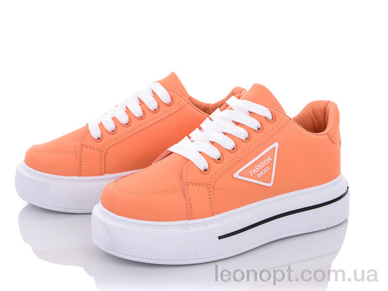 Кросівки Violeta 177-25 orange-white