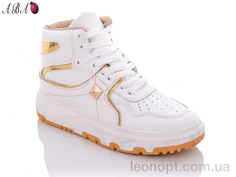 Кроссовки Aba BK72 white-gold