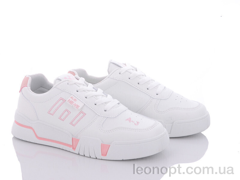 Кросівки Violeta 149-12 white-pink