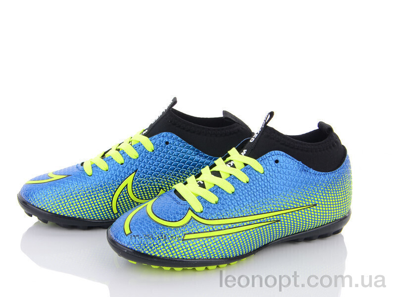 Футбольная обувь VS Mercurial blue-green