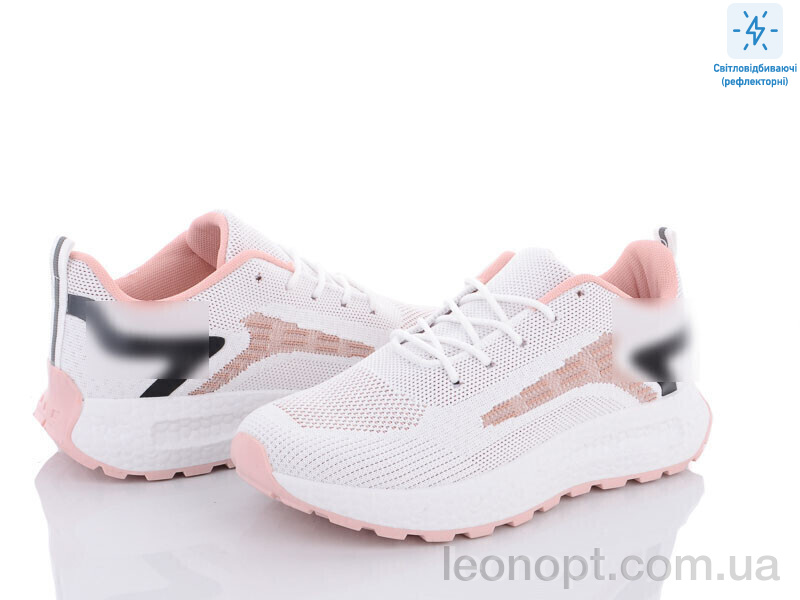 Кроссовки Violeta 143-28 white-pink