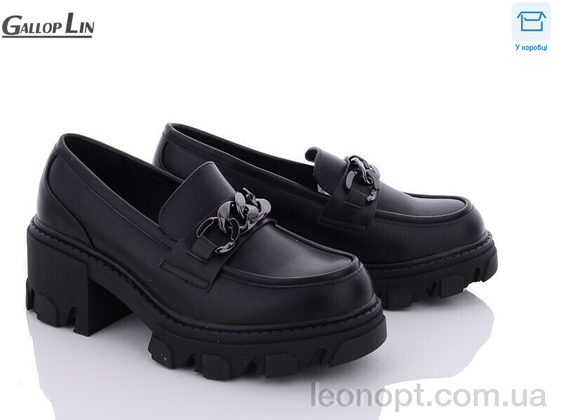 Туфлі Gallop Lin 102 чорний