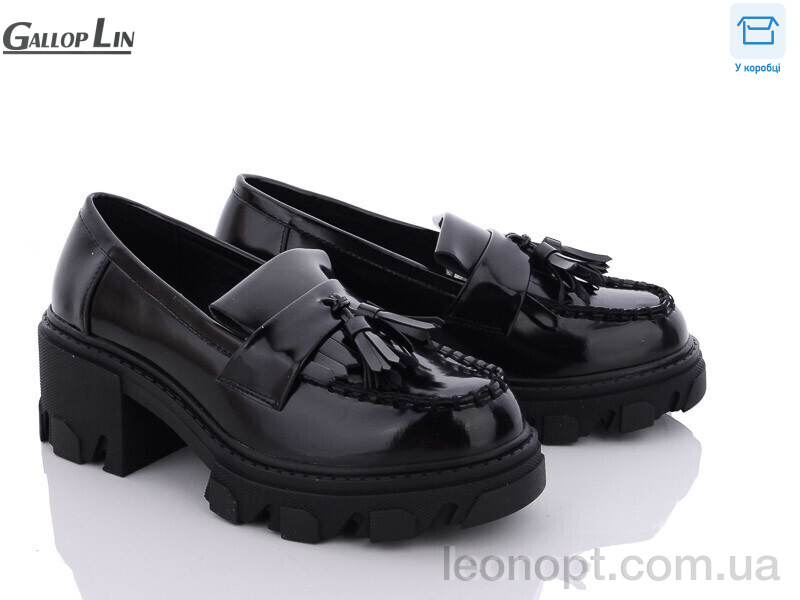Туфлі Gallop Lin 105 чорний