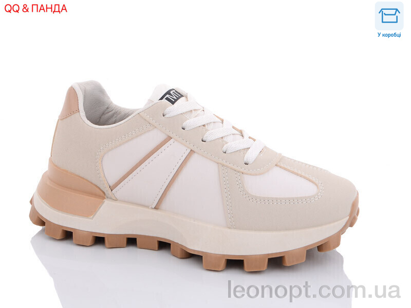 Кросівки QQ shoes JP23 beige