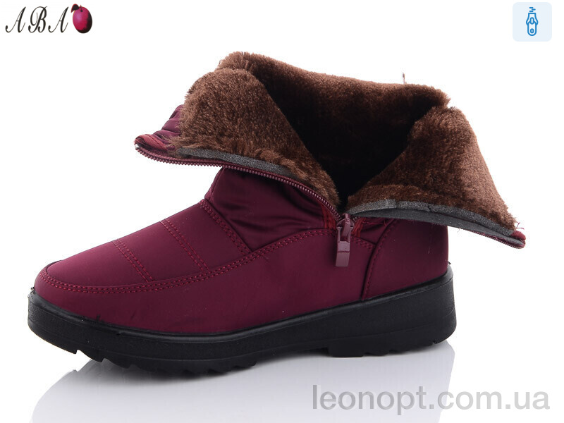 Дутики Aba D21R141 bordo
