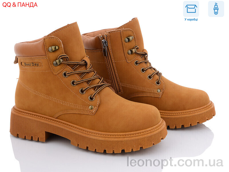 Черевики QQ shoes JP17-2 camel