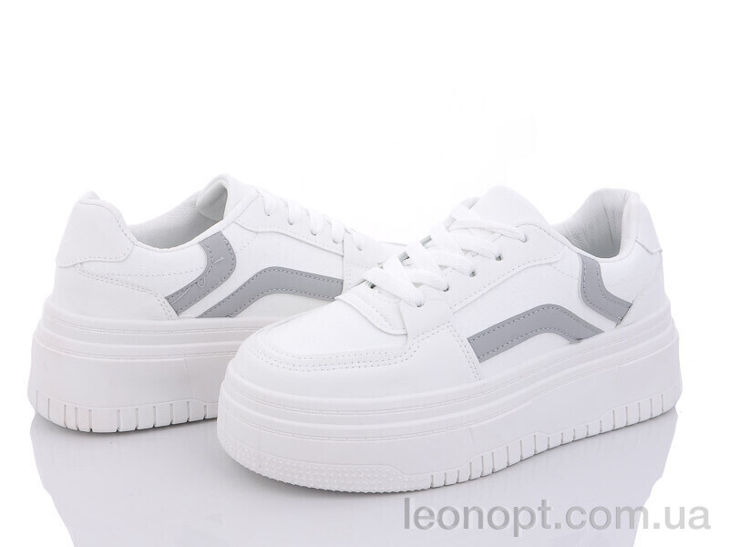 Кроссовки L.B. L982-3 white-grey